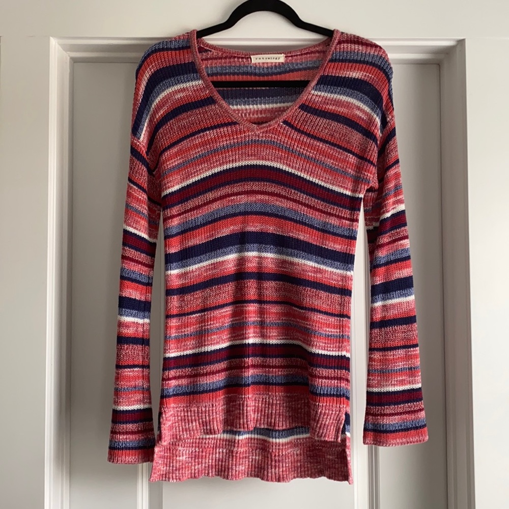 NWOT Retrology Striped Sweater